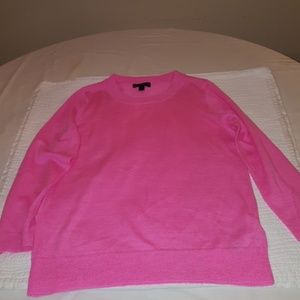 J.Crew merino wool sweater pink